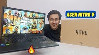 Acer Nitro V15 GTA 5 Gaming Test  i5 13th gen & RTX 4050  2023 Gaming Laptop  Gameplay Fps Temp