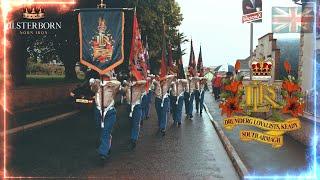 Drumderg Loyalists Flute Band ending home parade 21 06 24