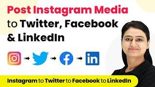 How to Post Instagram Media to Twitter Facebook & LinkedIn Automatically