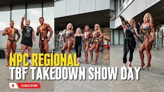 NPC Regional - TBF Takedown Show Day Peaking our athletes and taking the overall ️