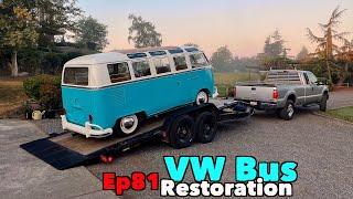 VW Bus Restoration - Episode 81 - Hawaii or Bust  MicBergsma