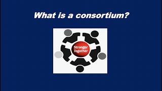 What is a consortium?