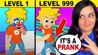 I Tried PRANK App Games ...because I Cant Prank IRL