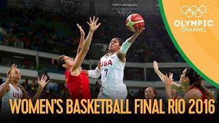 USA  Spain - Womens Basketball Gold Medal Match  Rio 2016 Replays