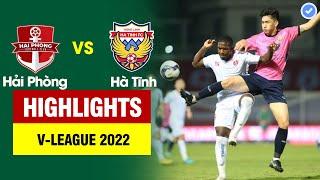 Highlights Hải Phòng vs Hà Tĩnh  Sức ép nghẹt thở - Uy lực khủng khiếp từ cuồng phong đỏ