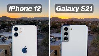 Galaxy S21 vs iPhone 12 In-Depth Camera Comparison