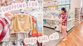 COME SHOP WITH ME for Baby Girl #2  MUST HAVE Newborn Products 2023