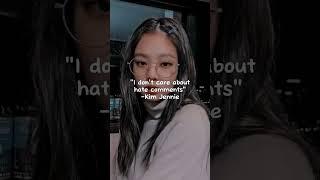 Stop hating to idols #blackpink #jennie #jisoo