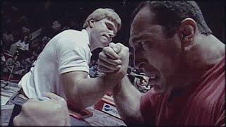 John Brzenk in 1990  Arm Wrestling