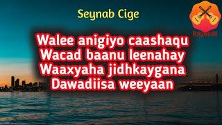 Seynab Cige - Wallee Aniga Caashaqa  Kaban 