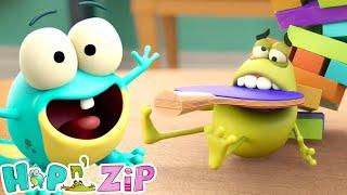 Game Set And Smash - Hop & Zip Cartoon & More Funny Videos for Toddler