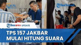 TPS 157 Jakarta Barat Mulai Hitung Hasil Pemungutan Suara Pemilu 2024 Antusias Warga Tinggi