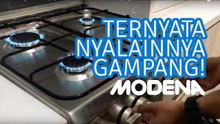 Tutorial Menyalakan Kompor Oven dan Hood Modena Beserta Tipsnya