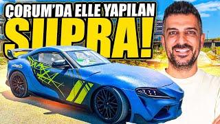 3D Yazıcıyla Elde Üretilen Toyota Supra’yı Trafiğe Çıkarttık