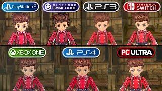 Tales of Symphonia  PS2 vs GameCube vs PS3 vs Switch vs Xbox One vs PS4 vs PC Ultra  Comparison 4K