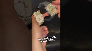 @HARLEMBLING VS @TheGLDShop watch comparison