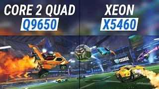 Core 2 Quad Q9650 vs Xeon X5460  12 games  Full HD
