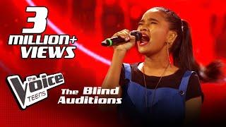 Hanna Shafa  Chakithaya චකිතය Blind Auditions  The Voice Teens Sri Lanka