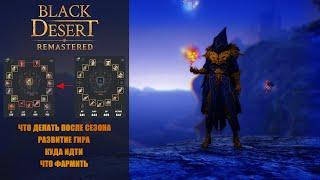 Black Desert БДО что делать после сезона 2024 Развитие гира до 700гскуда идти где фармить?