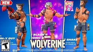 Fortnite Wolverine Weapon X doing Funny Built-In Emotes