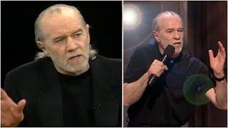 George Carlin Gets Dark  Charlie Rose Interview 1996