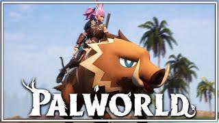 We Tame Our First Ridable Mount   PALWORLD EPISODE 6