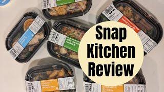 Snap Kitchen Prepared Meal Delivery Kit  Review