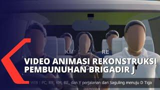 Ini Video Animasi Rekonstruksi Pembunuhan Brigadir J yang Dirilis Polri