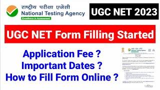UGC NET Application form filling Started  UGC NET JRF 2023  UGC NET December 2022  UGC NET MENTOR