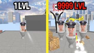 MAX LEVEL in Skibidi Toilet War Game