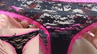 Sexy See Through Tiny bikini Thong Panty Haul and Review from Lazada #121 #hauling