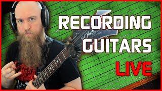 How to Record Metal Guitars LIVE