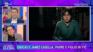 Giucas e James Casella padre e figlio in tv - La Volta Buona 10052024