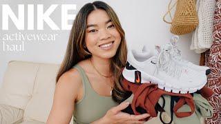 NIKE ACTIVEWEAR TRY ON HAUL Summer Workout Outfits and Cute Matching Sets  by Chloe Wen