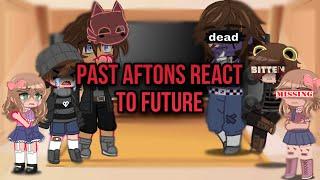 Past Aftons React To Future  Afton Family  FNAF  GACHA  My Au
