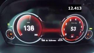 2016 BMW X5 35i N55 300hp300ft-lb Acceleration 0 to 60 0 to 100