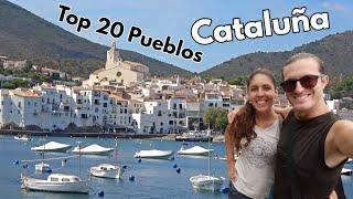  Los 20 PUEBLOS más Bonitos que ver en CATALUÑA 4K Barcelona Girona Tarragona y Lleida  España