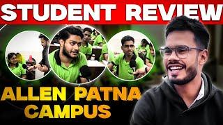 ALLEN Patna Tour  NEET 2024 Students Review at Boring Road Center  Career Finology
