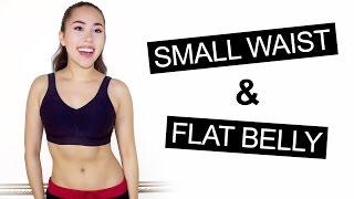  How to Get a SMALL WAIST & FLAT BELLY  10 Minute Abs Workout Routine 
