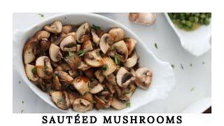 Sauteed Mushrooms