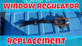 C-10 Window regulator replacement