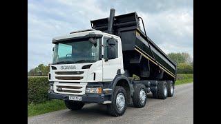 Scania P400 8 X 4 Steel Body Tipper