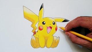 APRENDE cómo DIBUJAR a PIKACHU PASO A PASO 