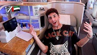 MY INSANE $15000 AIRPLANE SEAT IM IN DUBAI