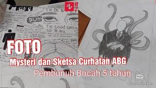 FOTO  Mysteri dan Sketsa Curhatan ABG PembnH Bocah 5 tahun