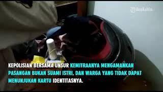 VIDEO Detik detik penggrebekan Pasangan Mesum di Hotel Kelas Melati