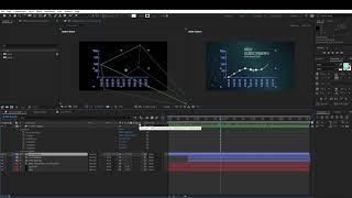 After Effects Using 2 Node Camera and CC Effects