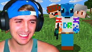 Minecraft Pero 3 Personas Controlan un Jugador