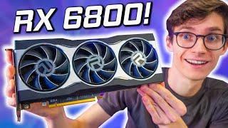 MY RX 6800 IS HERE  - Unboxing vs RTX 3070 & Size Comparison AMD Big Navi