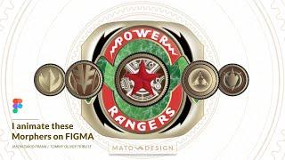 Tommy Oliver Morphers│Made in Figma